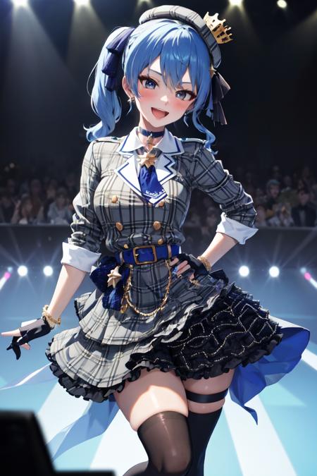 05482-797891902-masterpiece, best quality, absurdres, perfect anatomy, SuiseiBase, plaid beret, crown, blue star choker, star earrings, blue asc.png